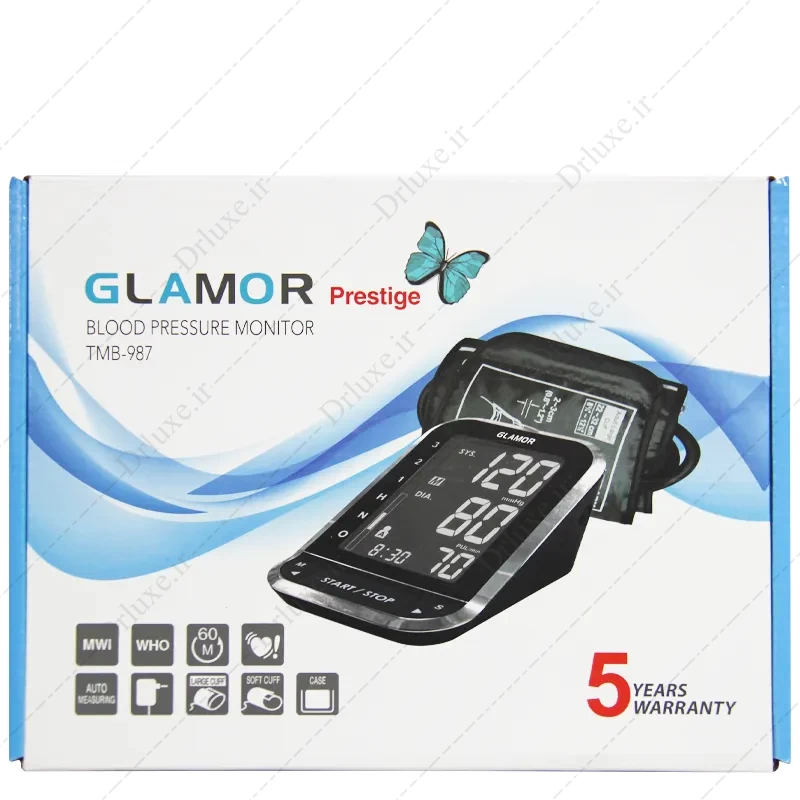 فشارسنج دیجیتال بازویی مدل TMB-987 گلامور - دکتر لوکس